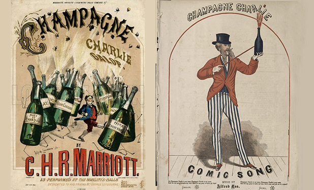 ”Champagne Charlie” – en amerikansk celebritet